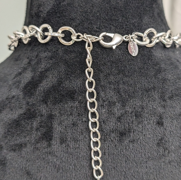 Chico's Polished Silver Tone Necklace - Picture 4 of 8